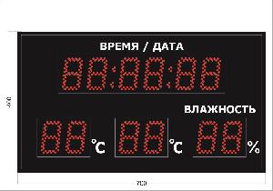 Метеотабло Электроника-209-D9х12хN4-TTW-ER