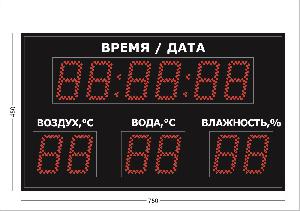 Метеотабло Электроника-211-D11х12хN4-TTW-ER