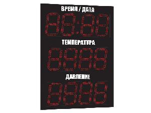 Метеотабло Электроника-227-D27х12хN3-TP-ER2 /v/