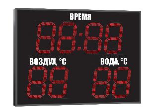 Метеотабло Электроника-227-D27х8хN3-TT-ER