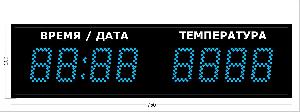 Метеотабло Электроника-209-D9х8хN2-T-EB2 /h/