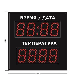 Метеотабло Электроника-209-D9х8хN2-T-ER2 /v/