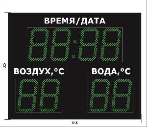 Метеотабло Электроника-224-D24х8хN3-TT-EG