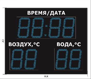 Метеотабло Электроника-224-D24х8хN3-TT-EB